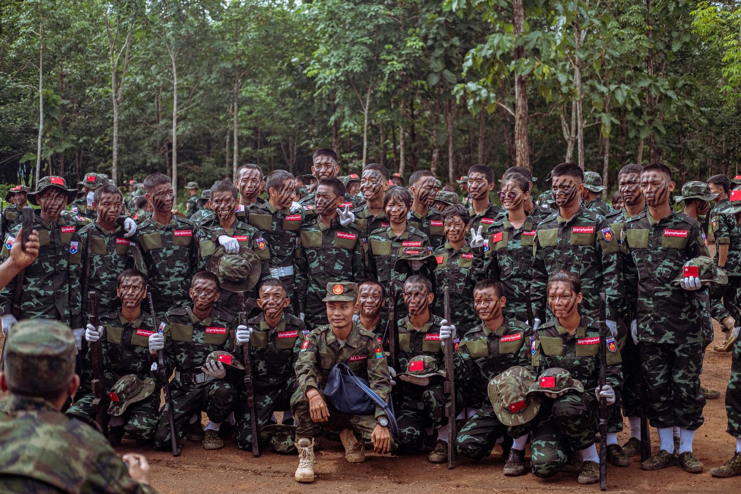 Completion ceremony for Batch 5 of basic military training led by Galon ...